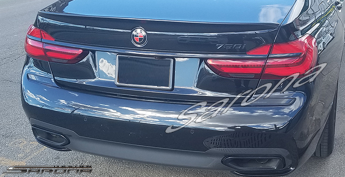 Custom BMW 7 Series  Sedan Trunk Wing (2016 - 2019) - $249.00 (Part #BM-130-TW)